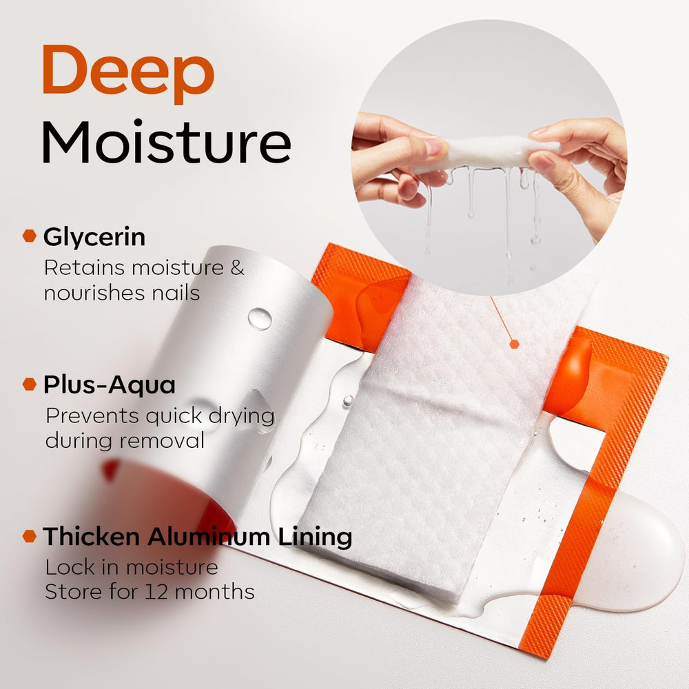 Modelones lemon-scented remover wipes mask odor for a fresher experience.