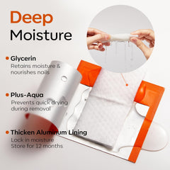 Modelones lemon-scented remover wipes mask odor for a fresher experience.