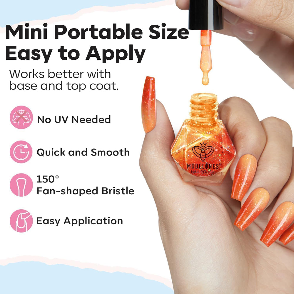 Modelones on-hand application shows smooth, even coverage.