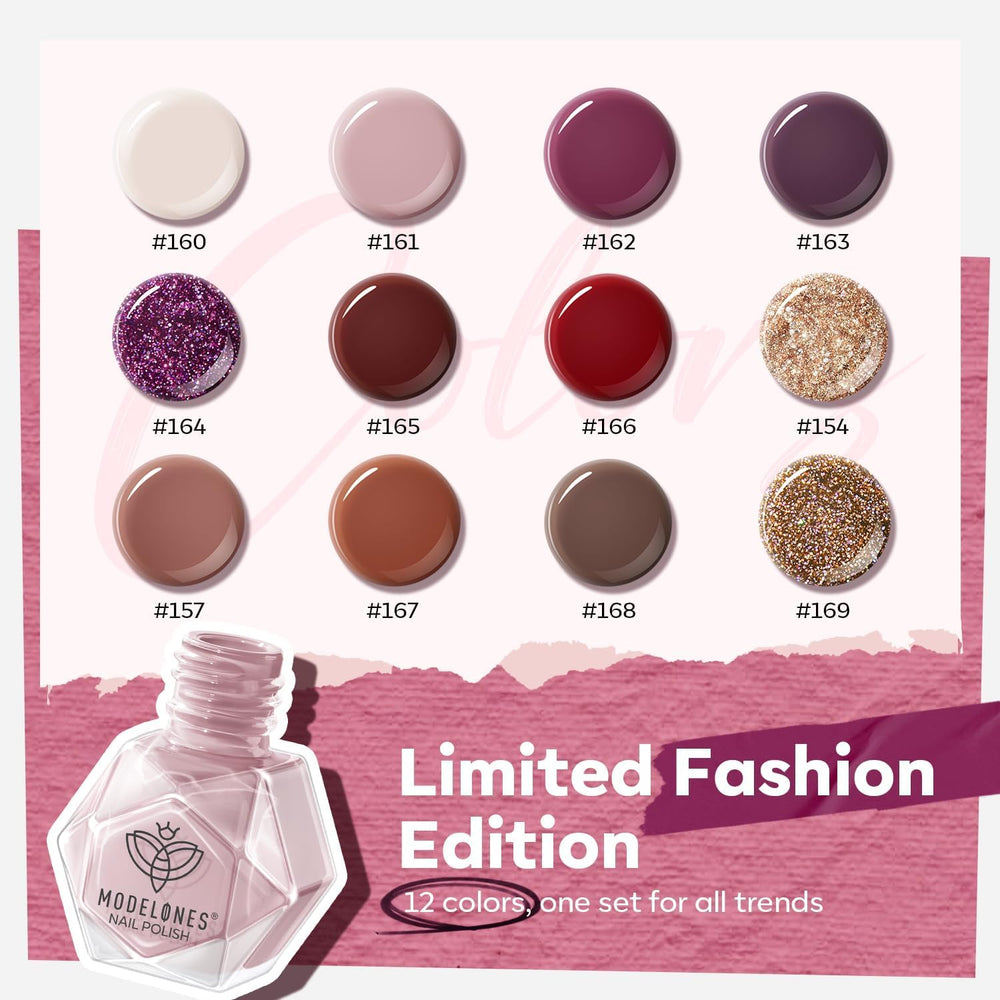 Modelones winter palette colors for chic seasonal styling.