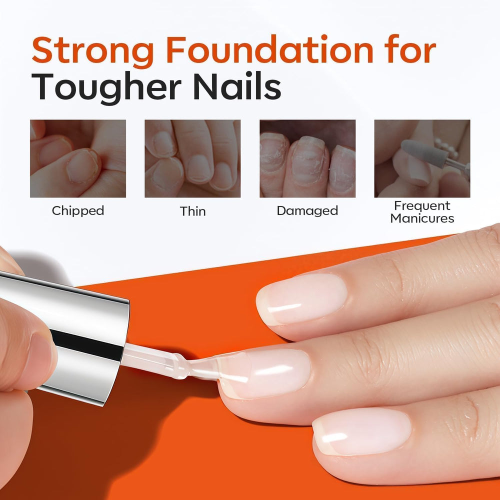Modelones nail-smoothing-base close-up illustrates even surface and curvature.