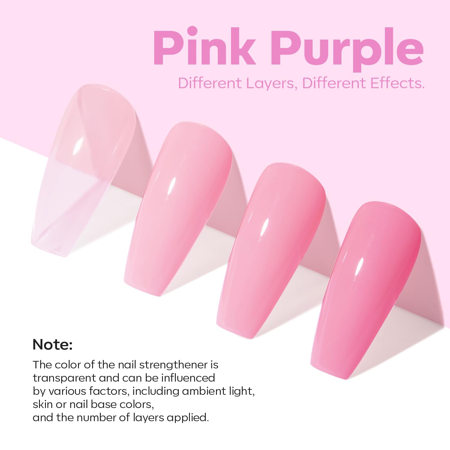 Modelones brush applicator demonstrates smooth, even application on nails.