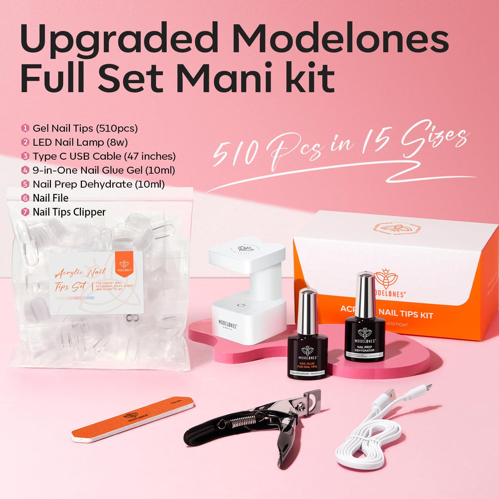 Modelones nail tips clipper for clean, accurate trimming.