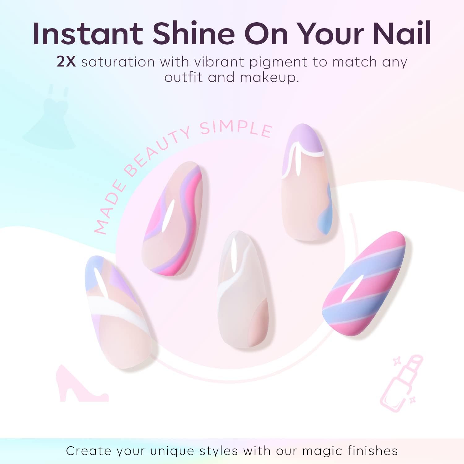 Modelones nude gel polish for clean versatile bases.