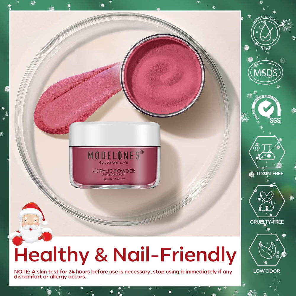 Modelones no lamp needed feature enables quick home manicures.