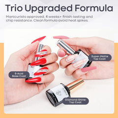 Modelones no wipe shine top coat 10ml for a durable glossy finish