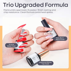 MODELONES no-wipe top coat 10ml for a glossy long-lasting finish