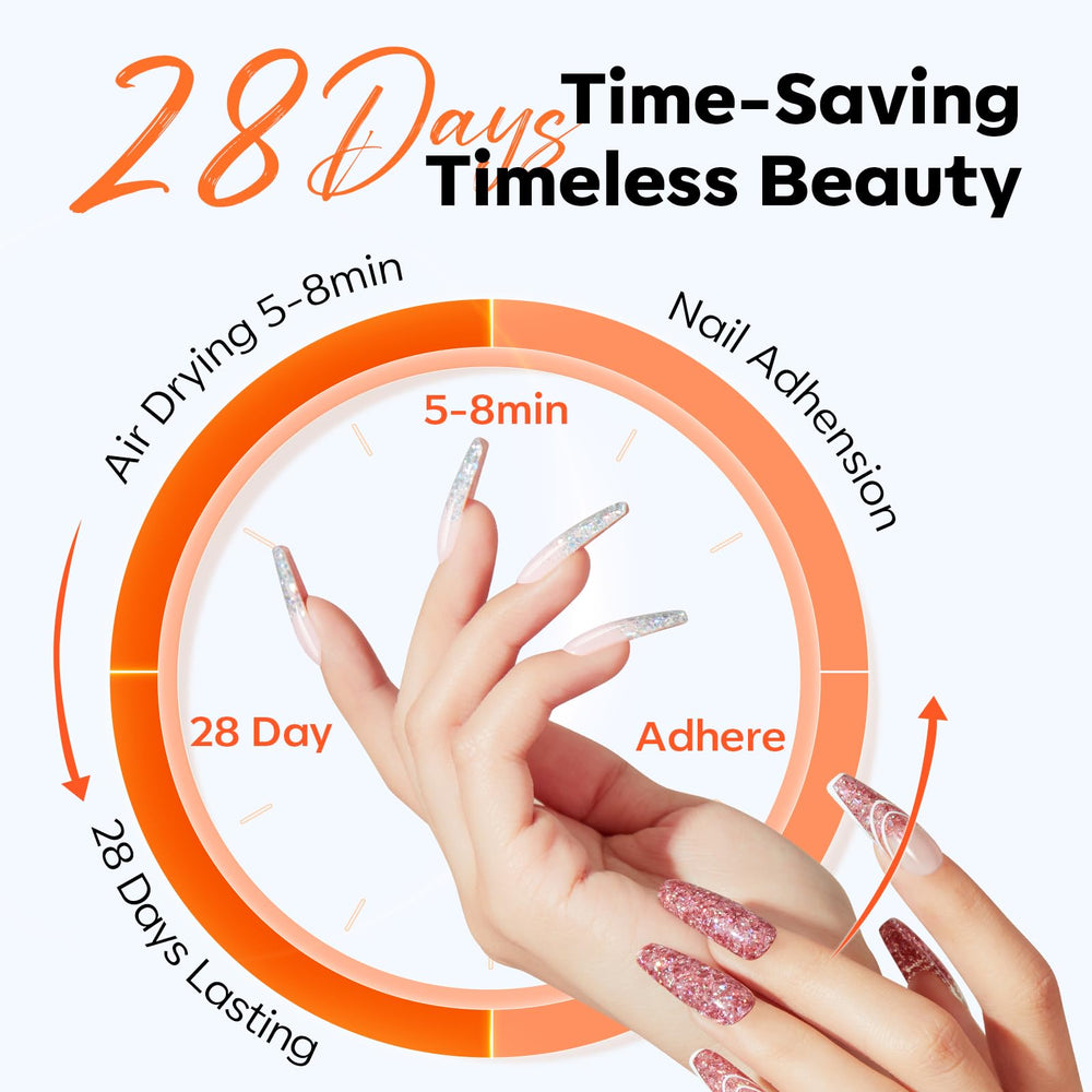 Modelones non-yellowing formula preserves clear overlays with natural look.