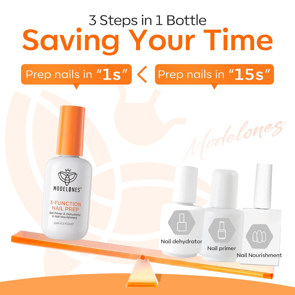 Nourishing formula with squalane and jojoba oil strengthens nails