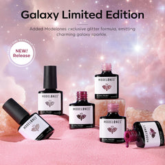 Modelones nude pink gel polish for an elegant, everyday manicure.
