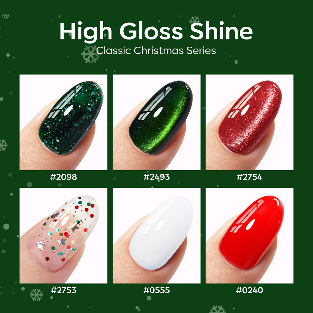 Modelones ornament glitter gel 2573 close up with sparkle