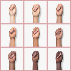 Modelones pink jelly gel polish brush focus for smooth, even coverage