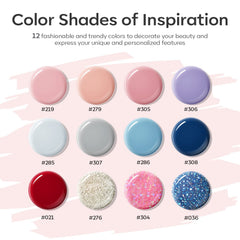 Modelones poly extension gel kit all seasons colors visual highlight for creative looks.