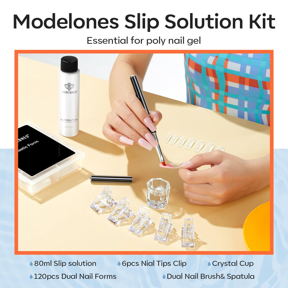 Modelones 120 dual nail forms in 12 sizes for a precise fit across fingers.