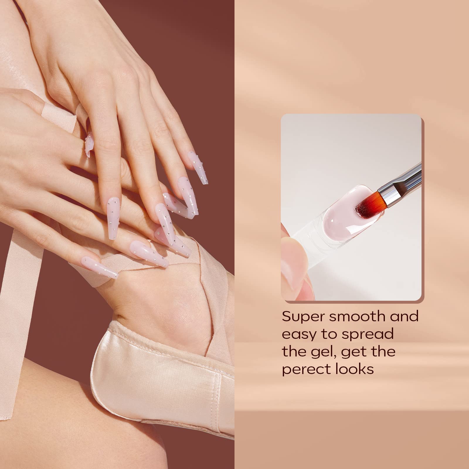 Modelones cruelty-free and toxin-free formula supports safe at-home nail art.