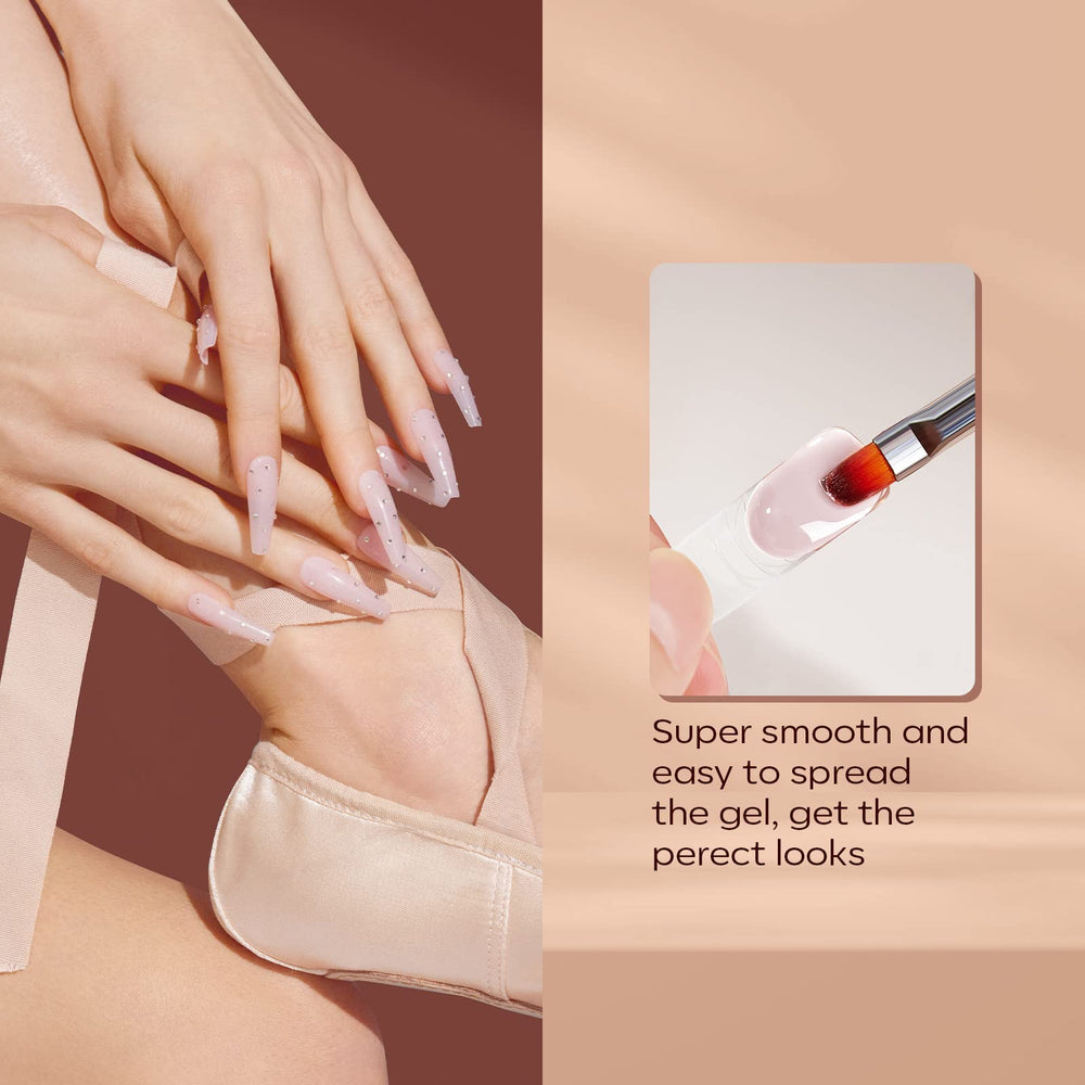 Modelones cruelty-free and toxin-free formula supports safe at-home nail art.