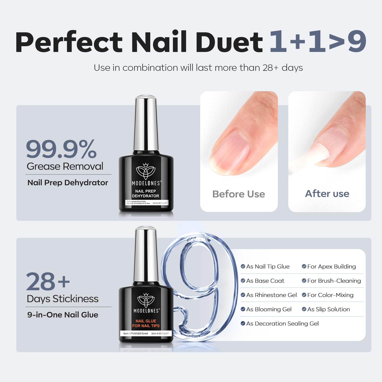Ultra-portable UV/LED nail lamp ready for quick cures.