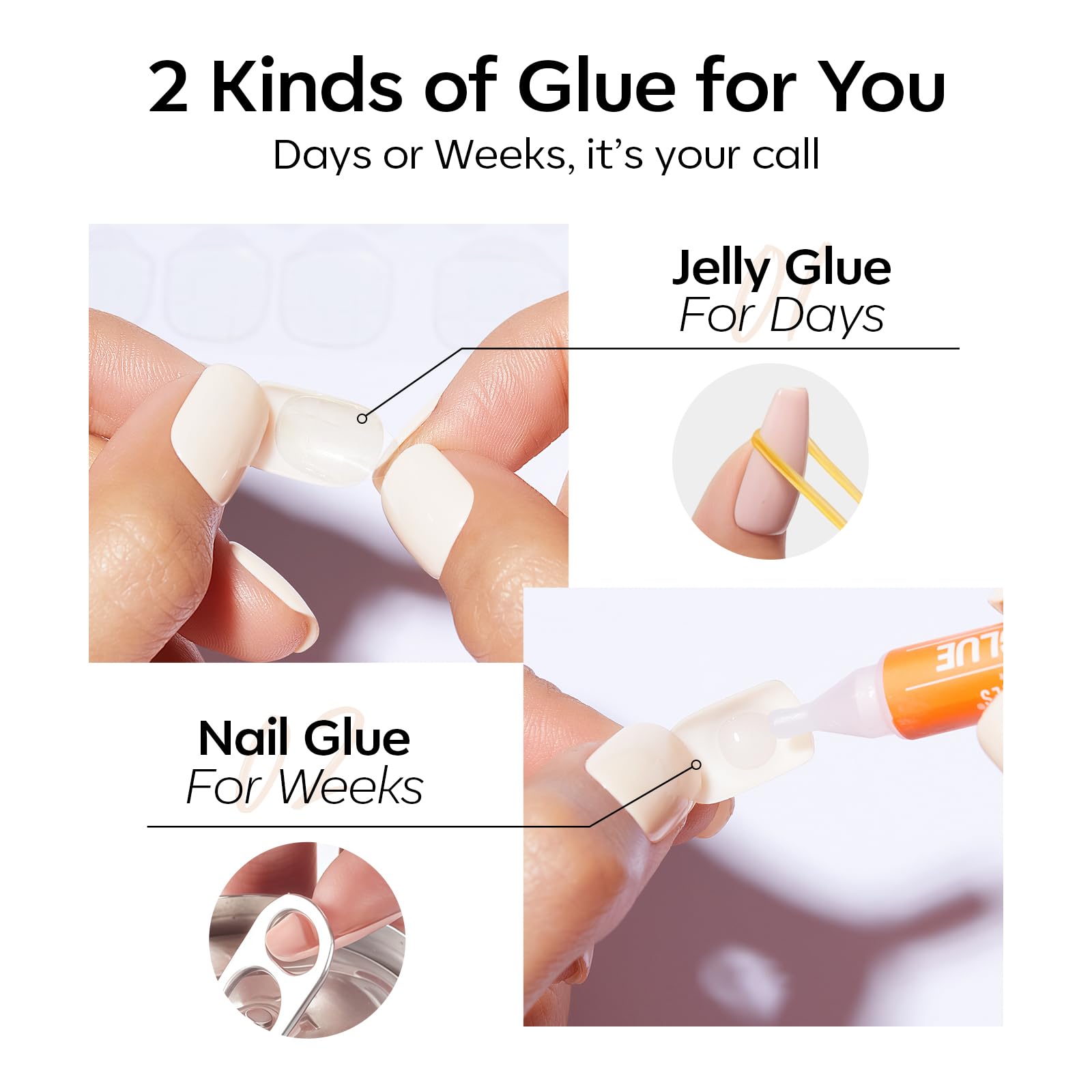 Modelones prep pad assists nail surface cleansing prior to fit.