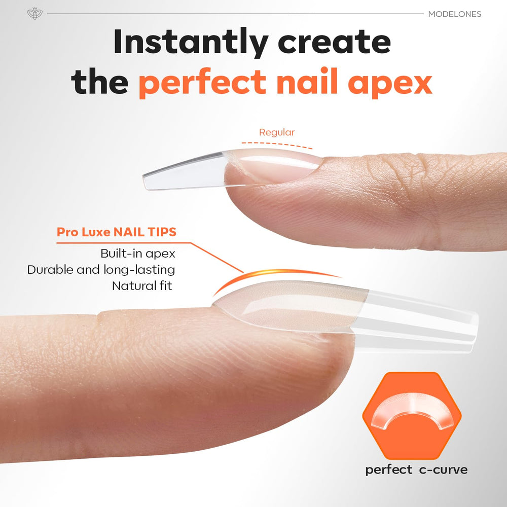 modelones Pro Luxe 240 pieces pack for versatile nail sets