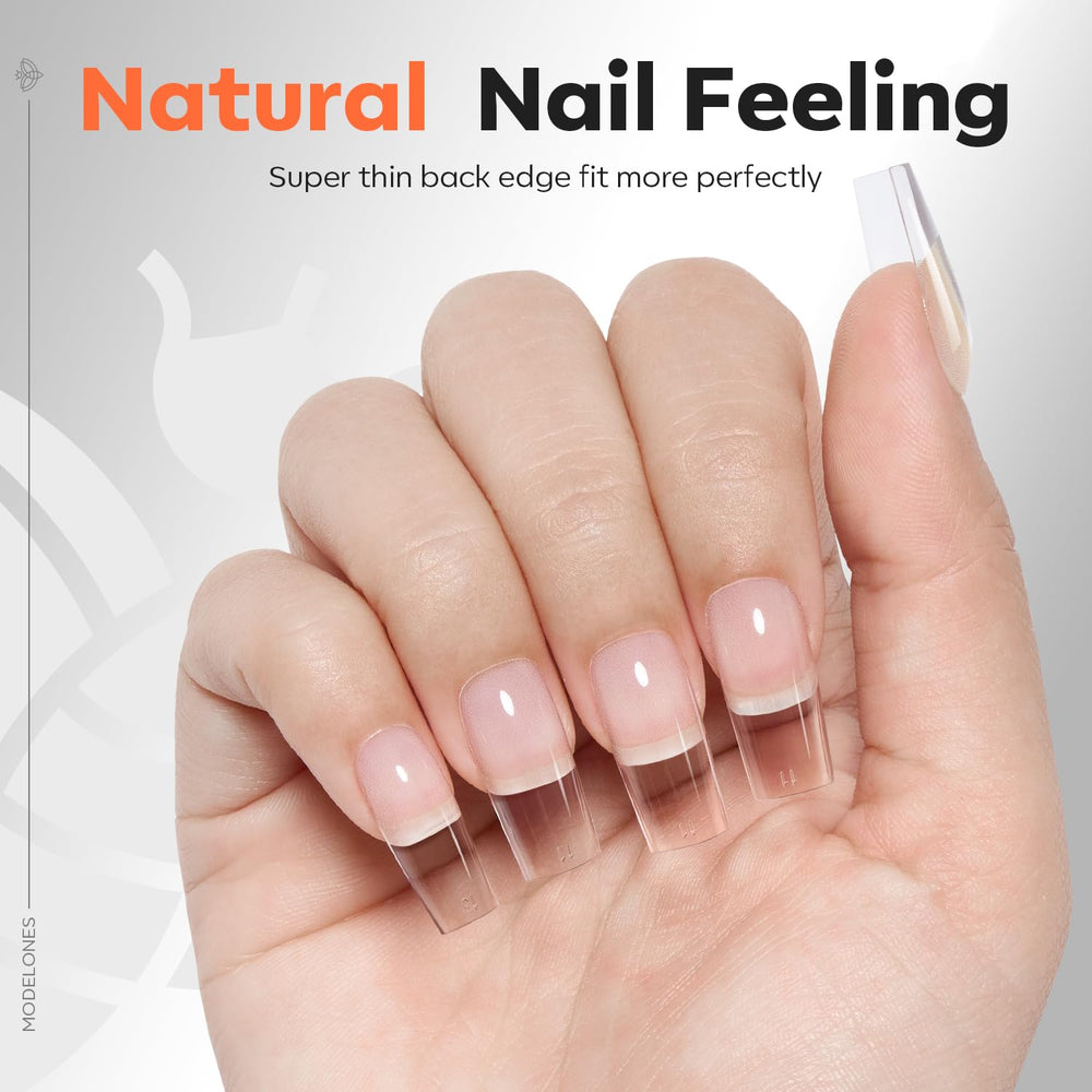 modelones Pro Luxe durable hardness close-up for long-lasting tips