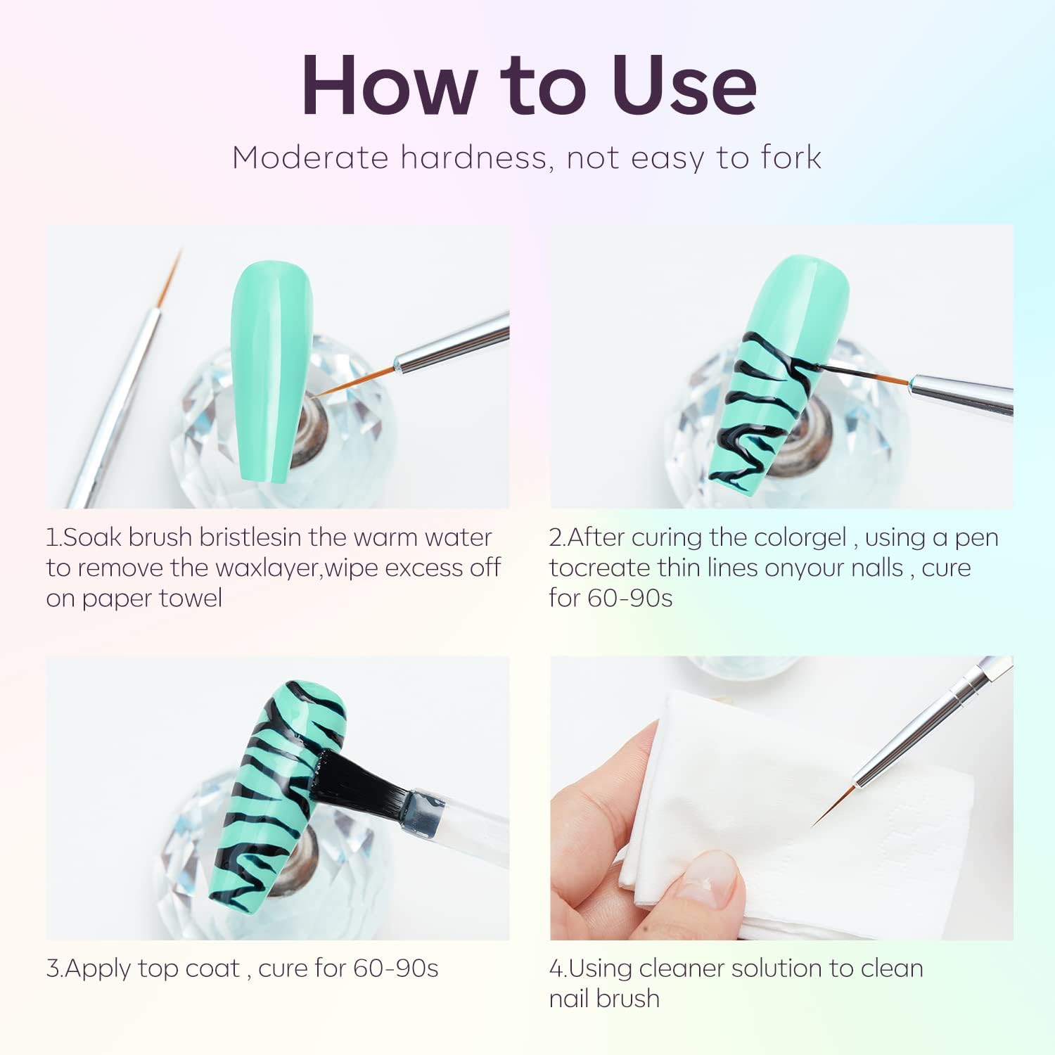 Modelones pure white gel polish for crisp tips and minimalist looks.