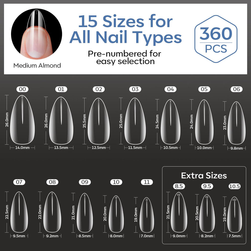Modelones quick 3-minute extension for a fresh salon-like manicure at home.