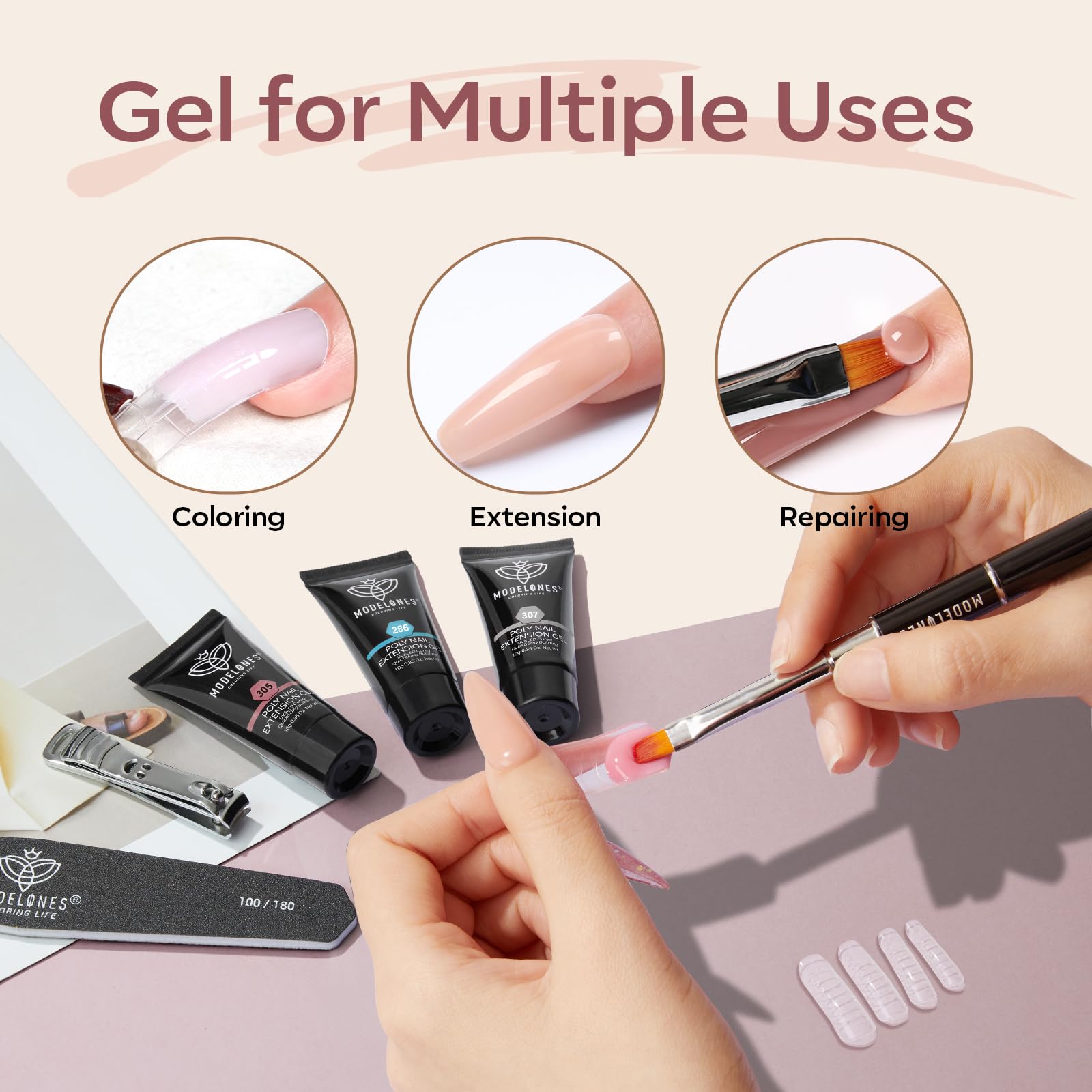 Modelones removal tips for clean, efficient nail cleanup.
