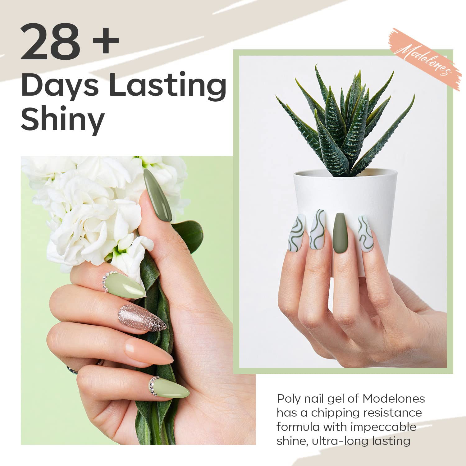 Removal tips by Modelones ensure cleaner, safer gel removal process.