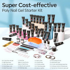 Modelones slip solution ensures smooth gel application and cleanup.