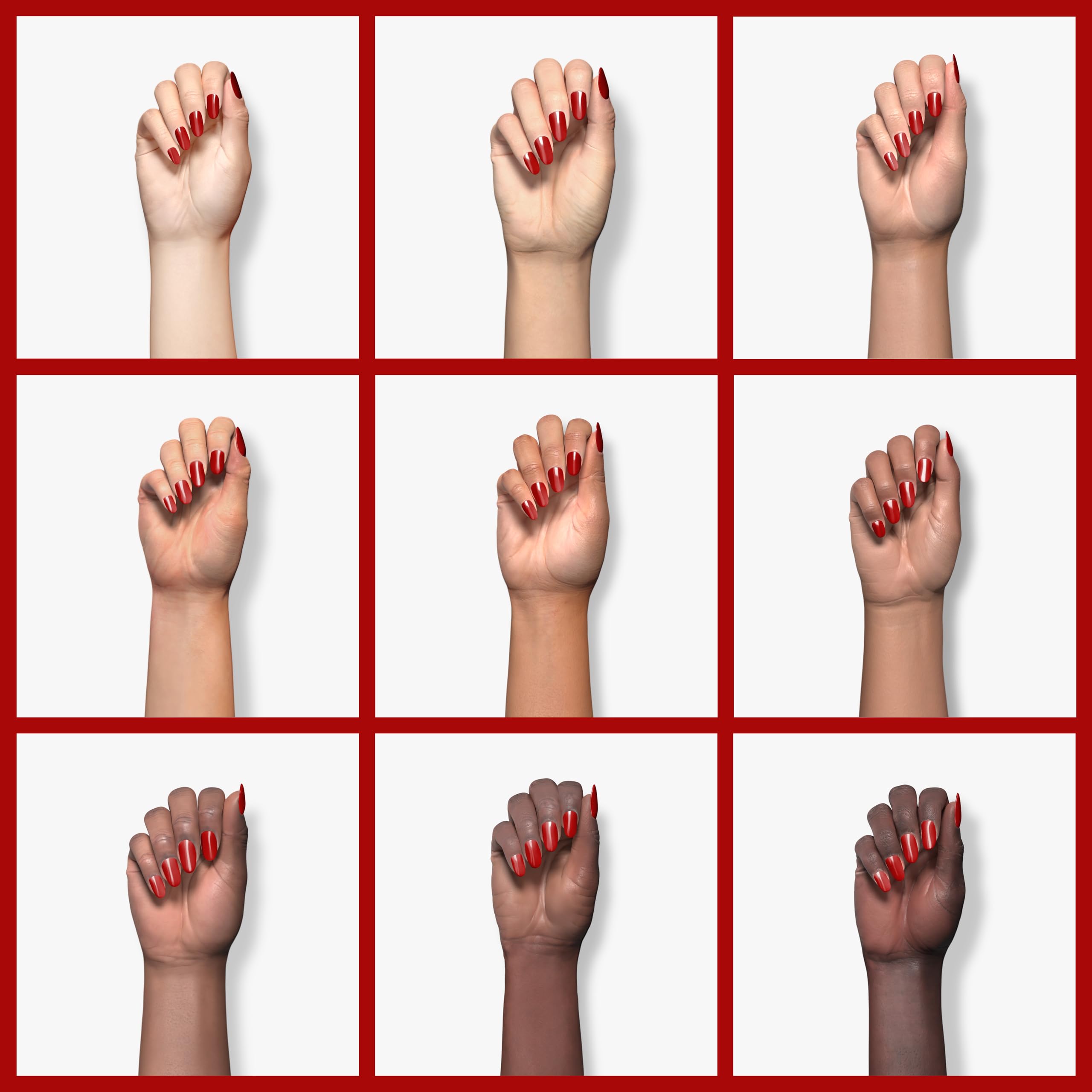 Smooth-textured gel polish enables easy one-coat application
