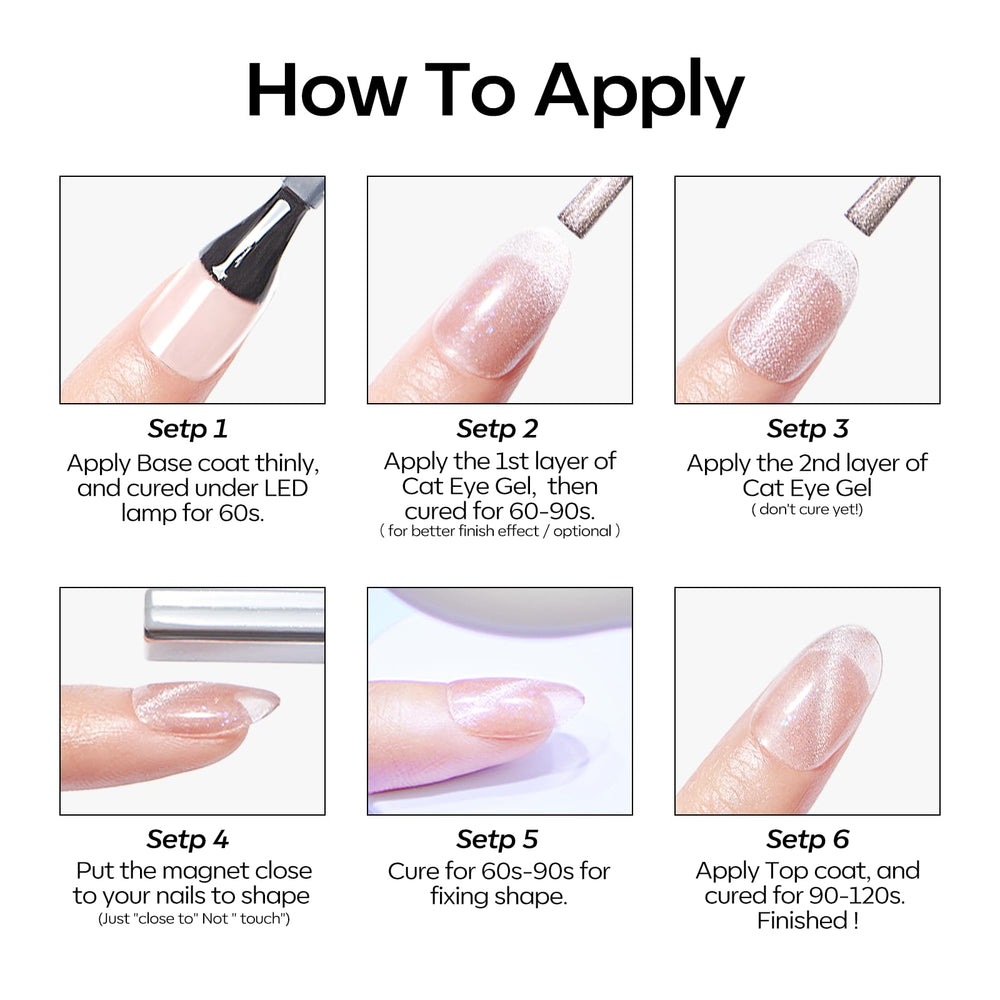 Modelones soak-off LED gel polish for quick at-home manicures.
