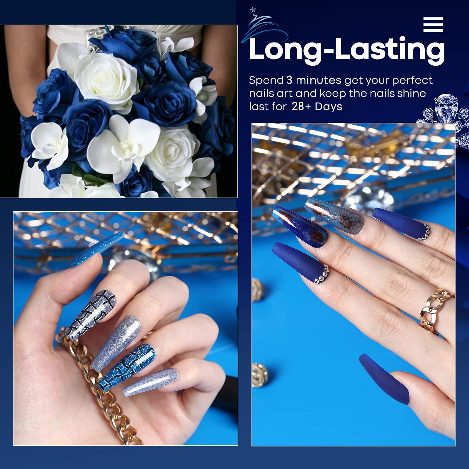 Modelones soak-off gel enables easy removal after DIY manicure
