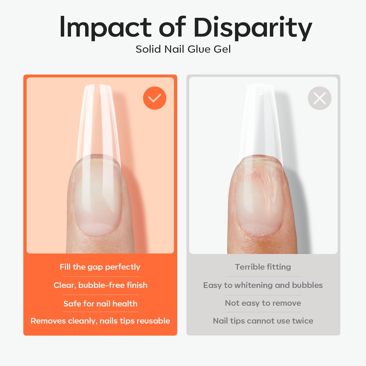 Modelones Solid Nail Glue 30g nail art precision enables intricate designs with strong tips