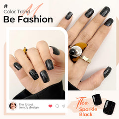 Modelones 32-piece nail kit with sizes and prep tools for precise fitting.