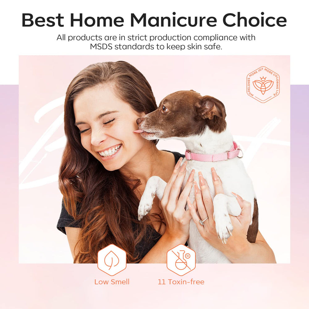 Modelones toxin-free formula with low odor for at-home use