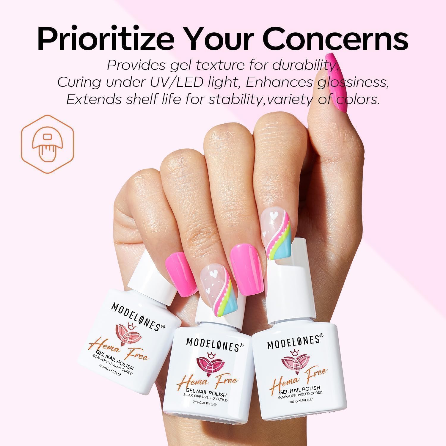 Modelones vegan cruelty-free nail polish suitable for ethical nail care