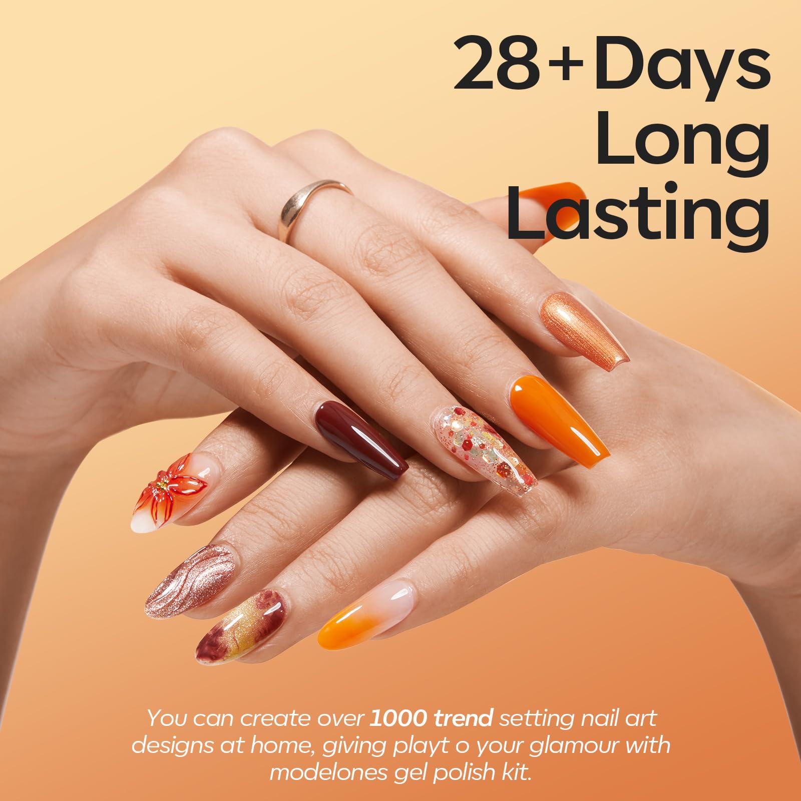 Modelones vegan natural resin ingredients for healthier nails