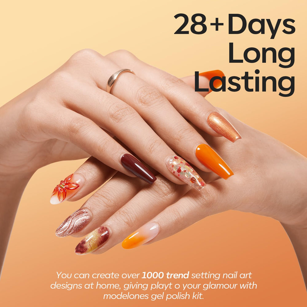 Modelones vegan natural resin ingredients for healthier nails