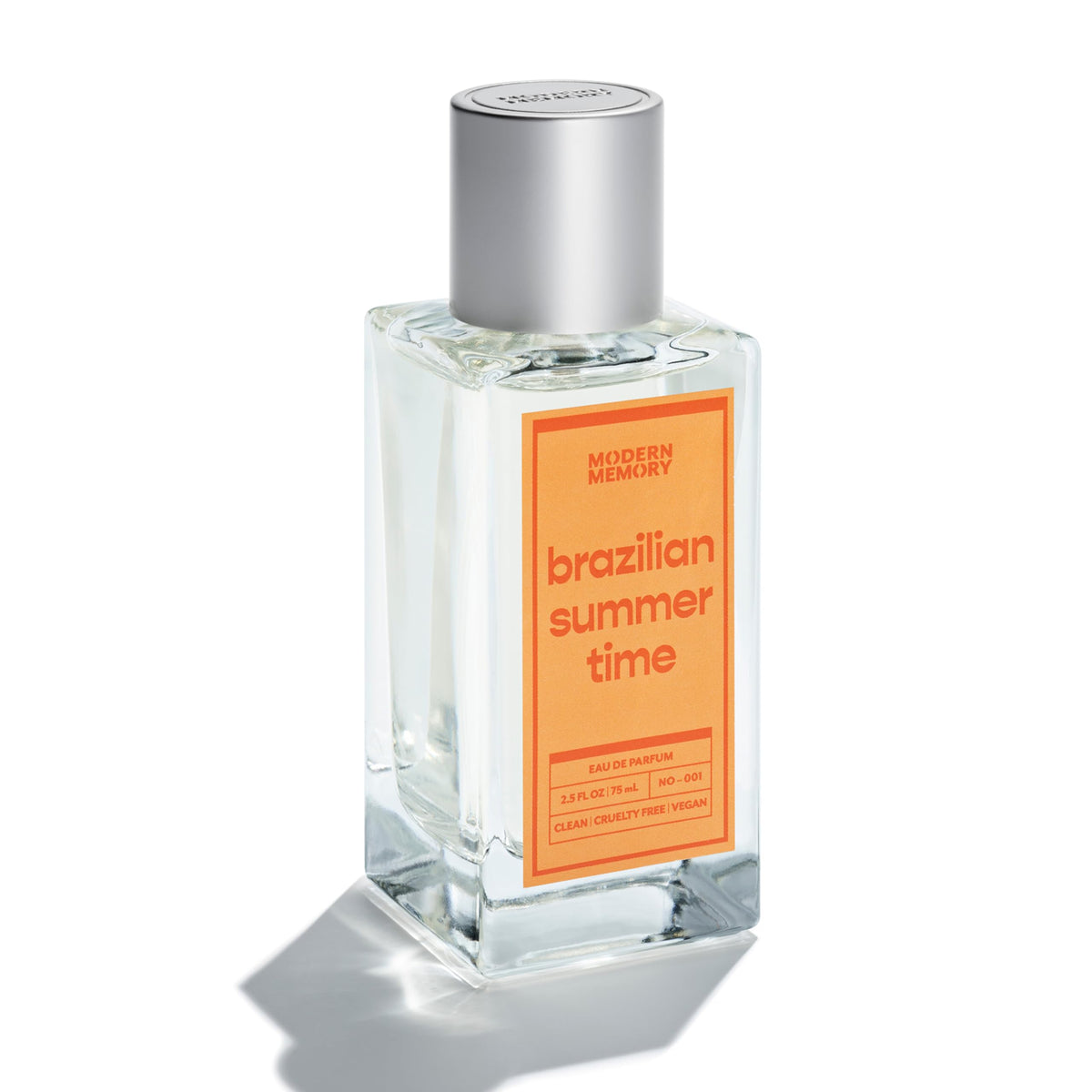 Modern Memory Brazilian Summertime bottle front view for daily elegance and confidence.
