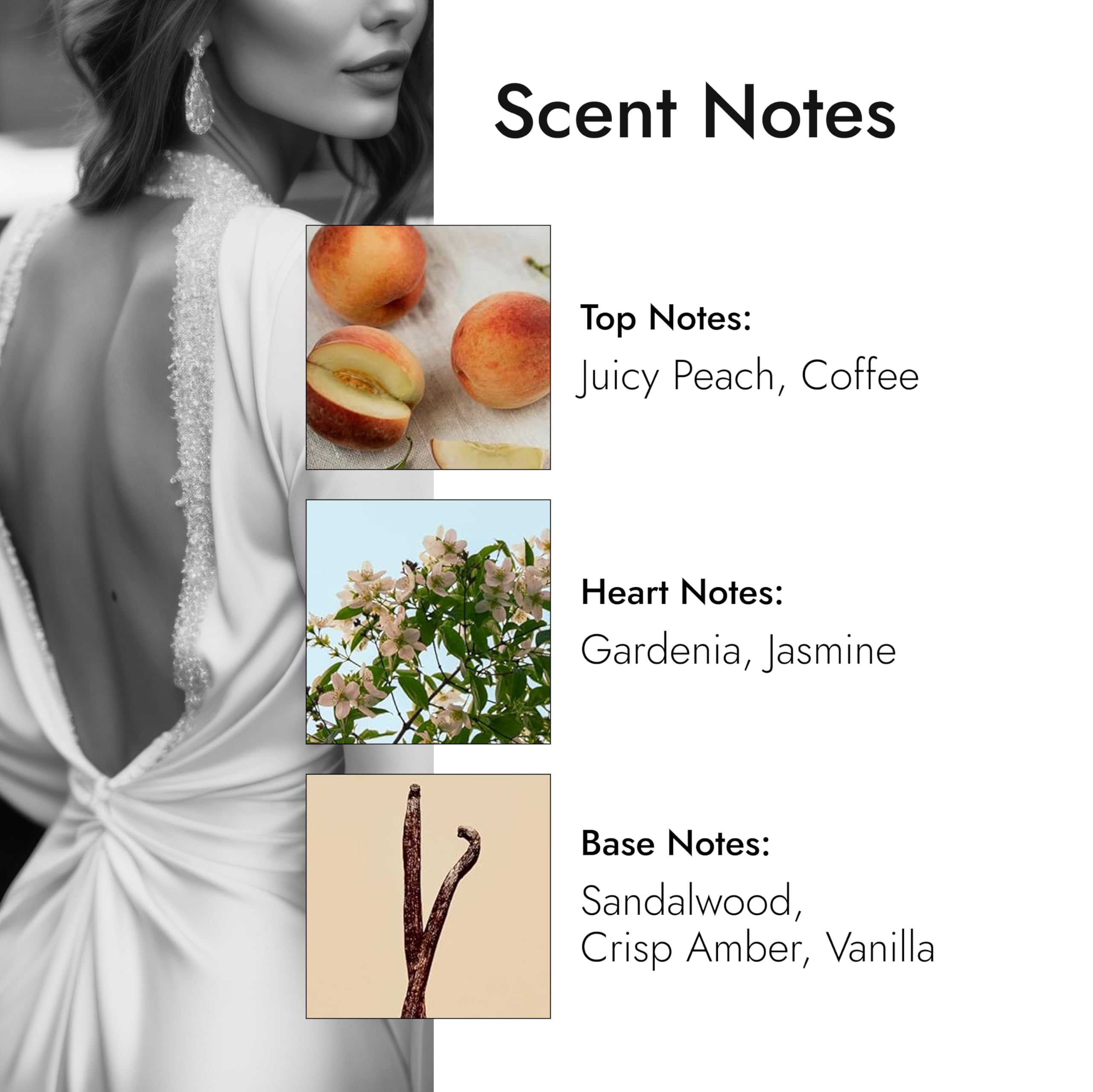 Modern Memory Mystery Girl coffee and vanilla scent suggests warm, confident aura
