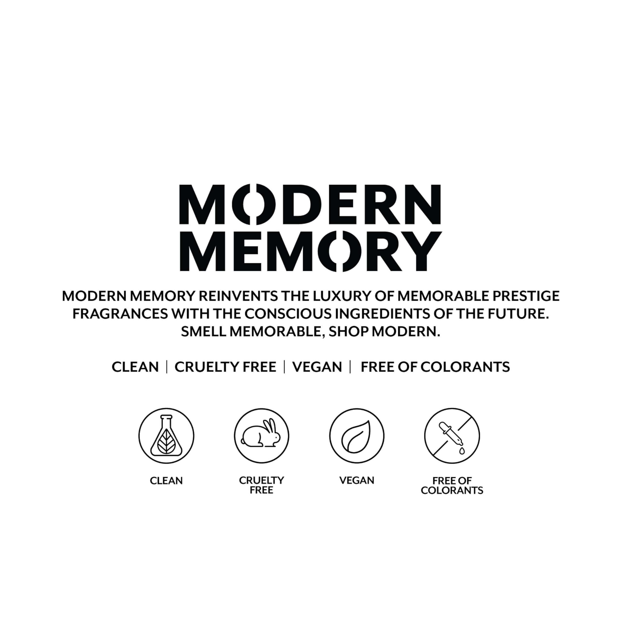 Modern Memory Rouge Couture soft glow enhances fragrance appeal.