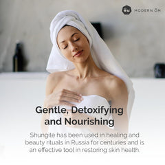 Creamy texture on skin after washing suggests gentle cleansing