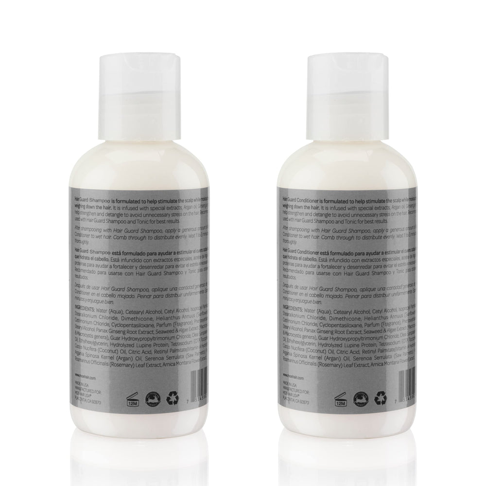MOEHAIR conditioner bottle illustrating detangling and nourishment for smooth strands