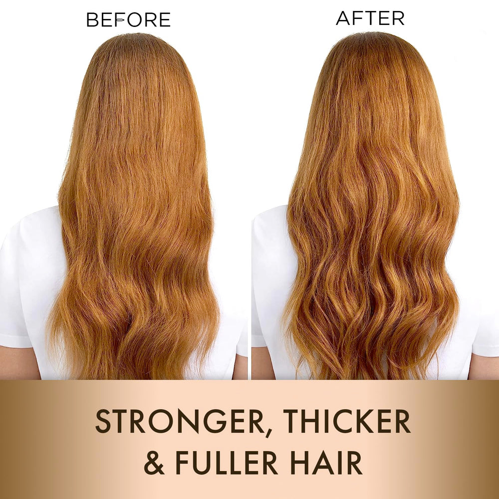 MOEHAIR duo set on display shows sulfate-free benefits.