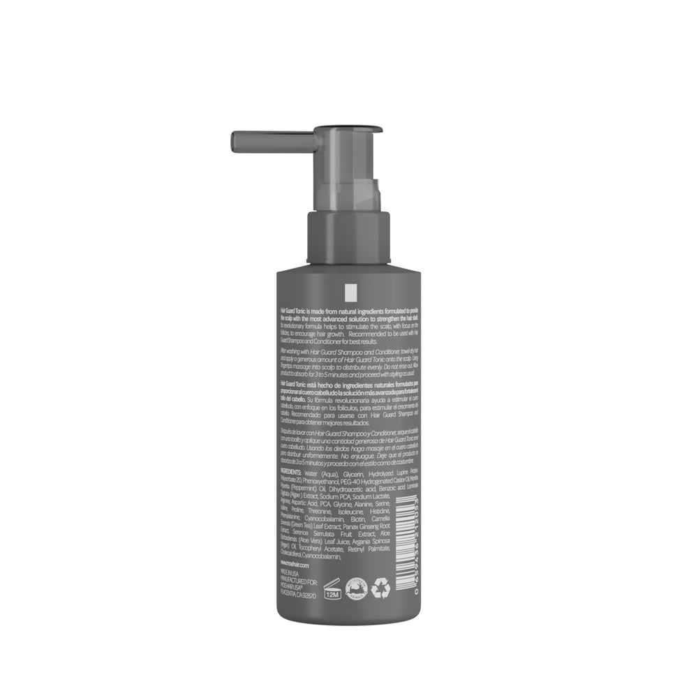 MOEHAIR Hair Guard Tonic ready for scalp massage and root stimulation.