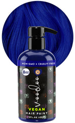 MOEHAIR Serenity Blue dye bottle for easy at-home color application.