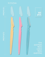 MoHern dermaplane razor handle close-up shows non-slip grip for precise sculpting.