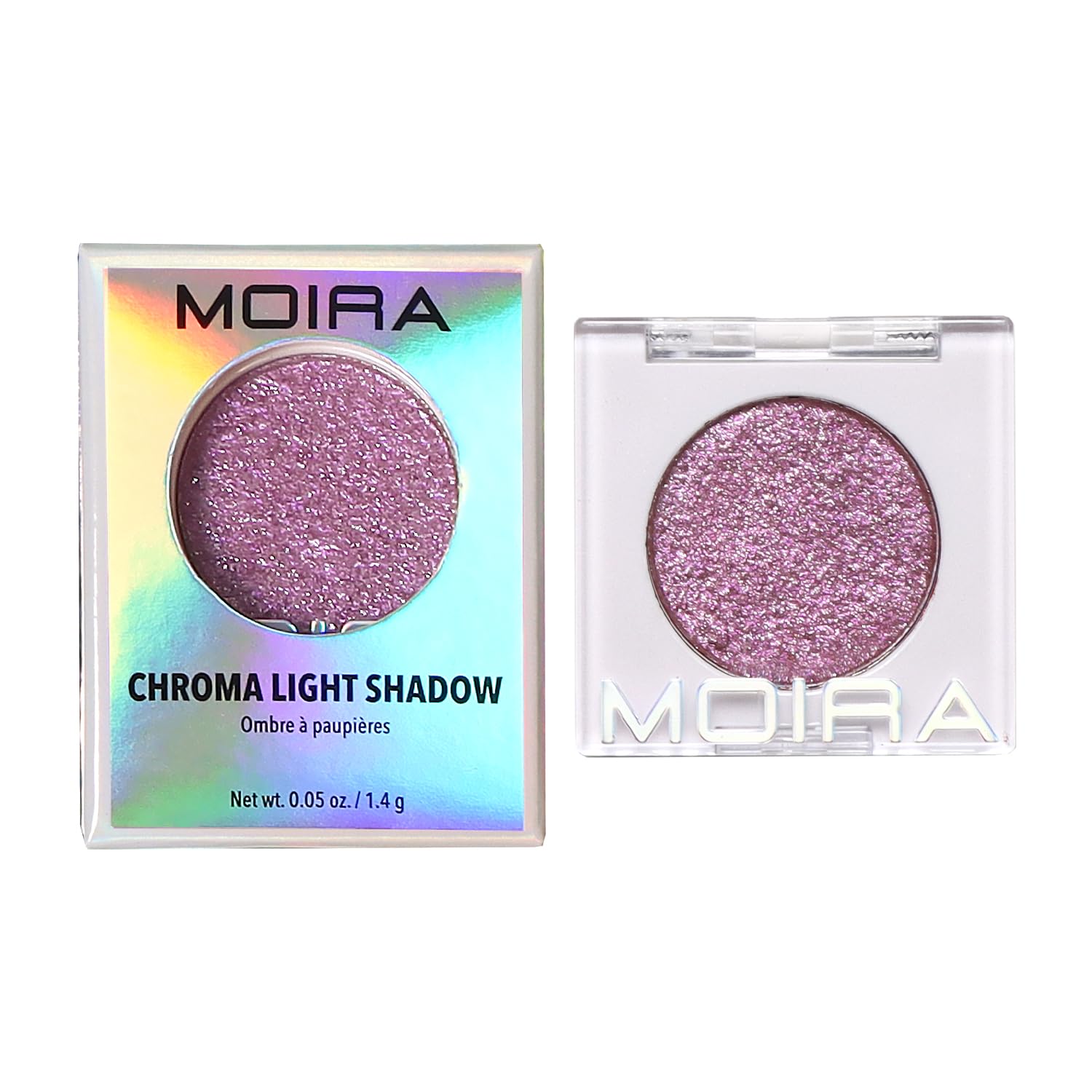 Moira Chroma Light Shadow 003 Kiss and Tell open compact for on-the-go use