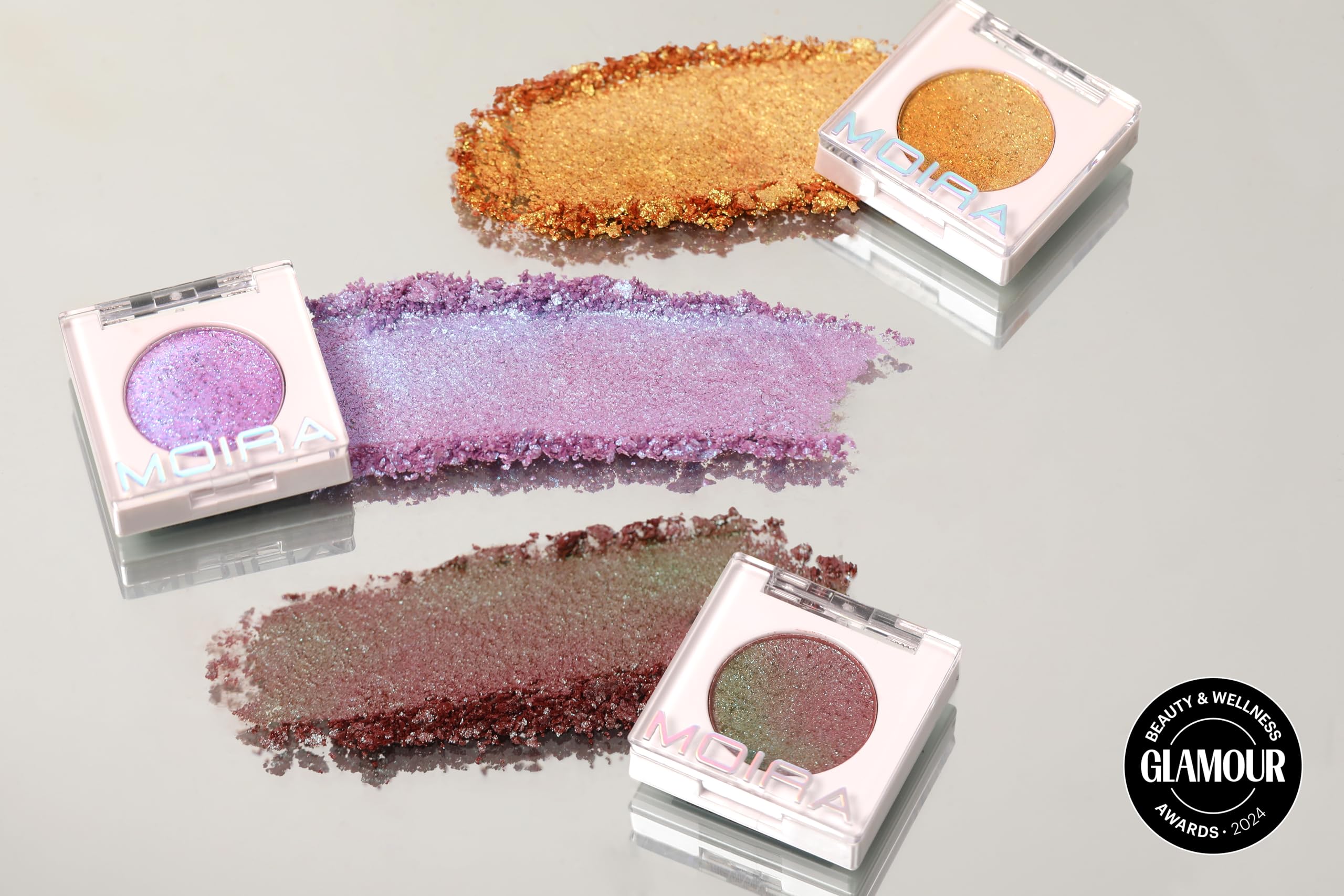 Moira Chroma Light Shadow 014 Birthday Girl paraben-free and gluten-free choice.