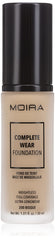 Moira Complete Wear Foundation 200 Bisque bottle for a natural matte complexion.